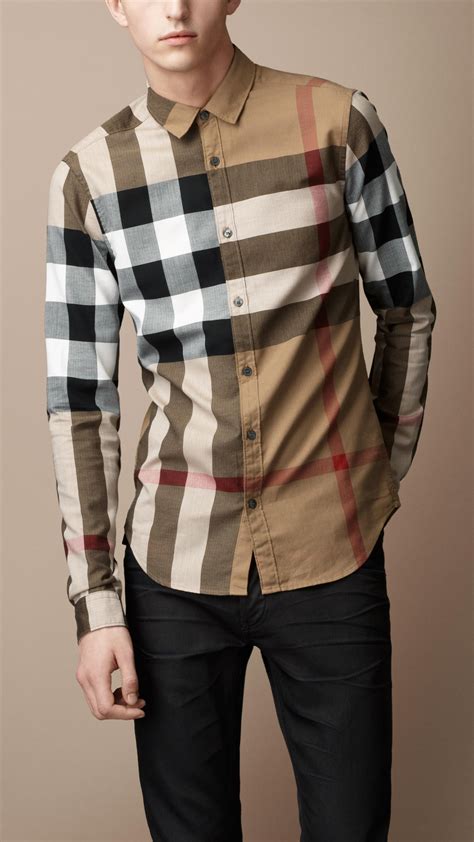 burberry inspired women's shirt|designer shirt burberry for men.